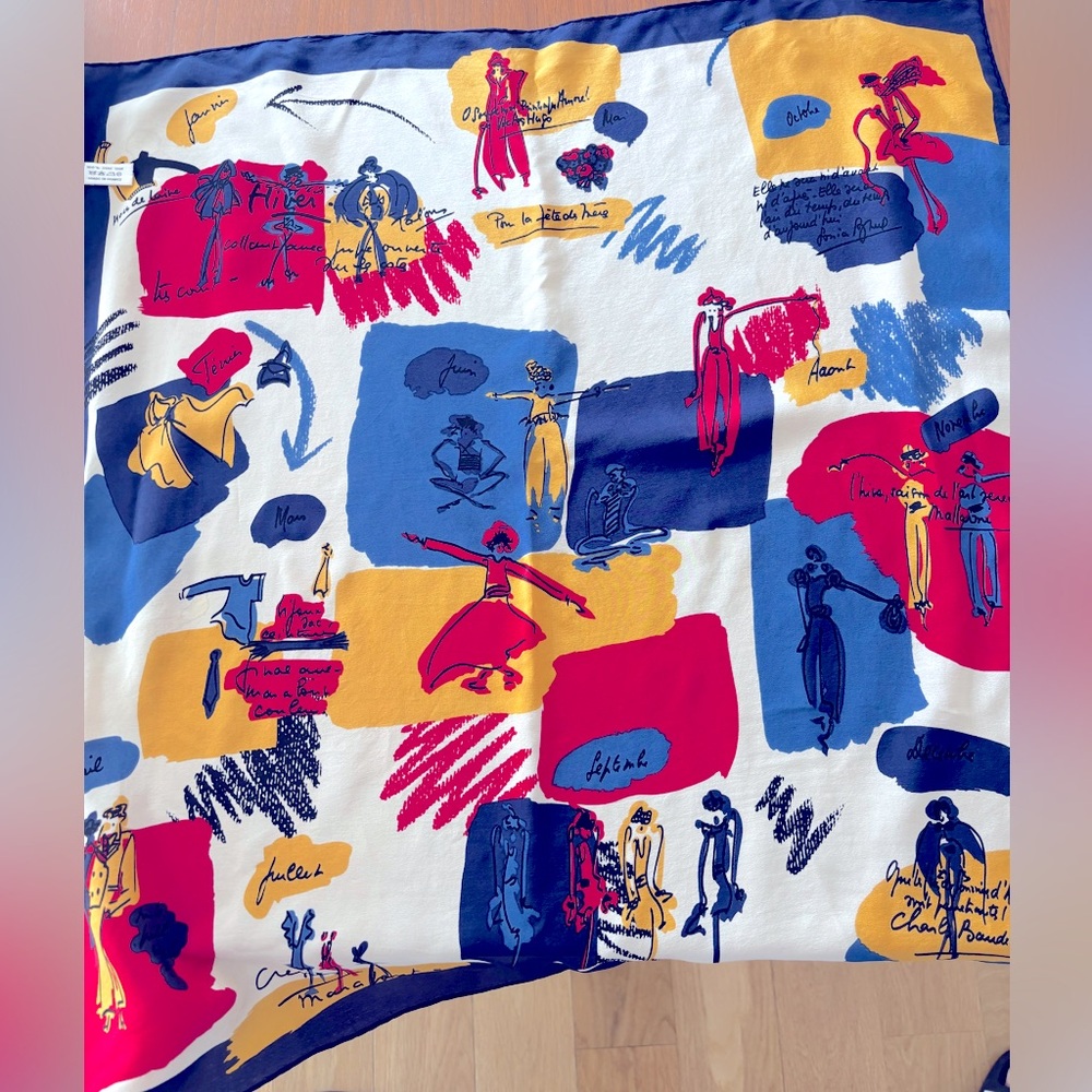 Sonia Rykiel Vintage Silk Scarf